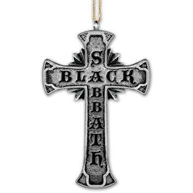 Black Sabbath Cross Ornament