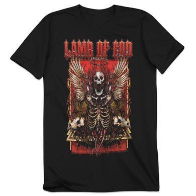 Lamb of God Winged Skeleton T-Shirt