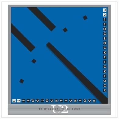 U2 The Single Collection ""11 O'CLOCK TICK TOCK"" Lithograph