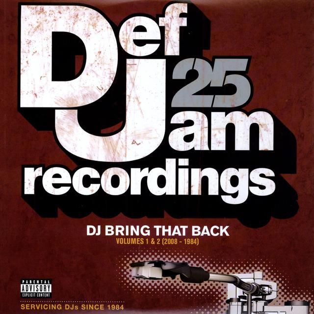 Def Jam 25: Dj Bring That Back 1 & 2 / Various