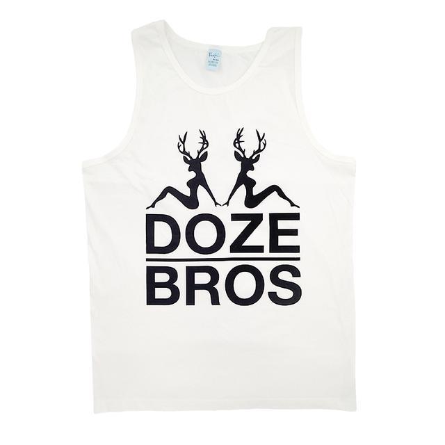 The Jane Doze DOZE/BROS White Tank
