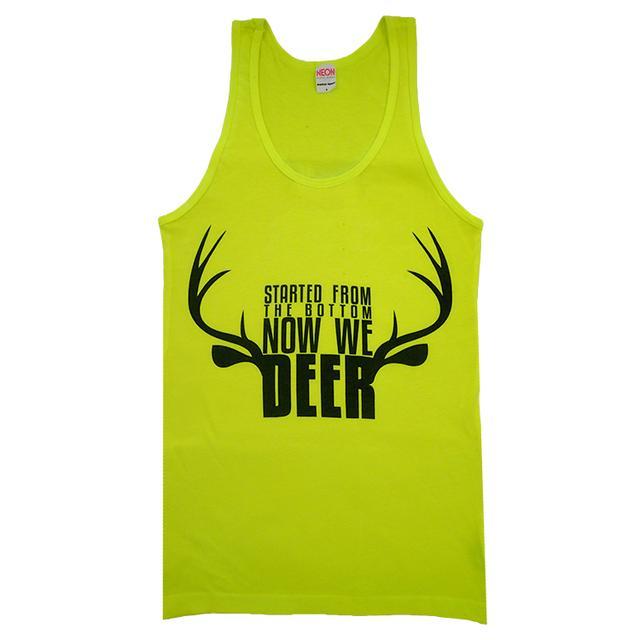 The Jane Doze Now We Deer Yellow Tank