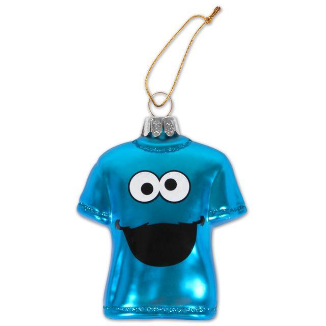 Sesame Street Cookie Monster Big Face T-shirt Ornament