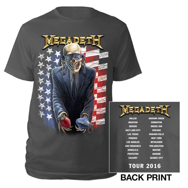 Megadeth United Vic Itin Tee